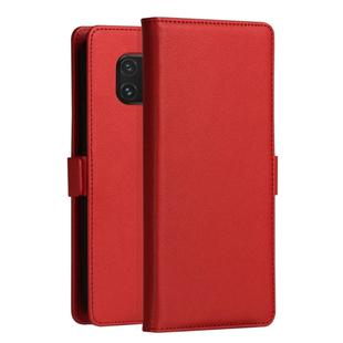 DZGOGO MILO Series PC + PU Horizontal Flip Leather Case for Huawei Mate 20 Pro, with Holder & Card Slot & Wallet(Red)