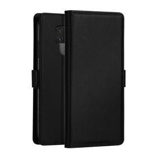 DZGOGO MILO Series PC + PU Horizontal Flip Leather Case for Huawei Mate 20 X, with Holder & Card Slot & Wallet(Black)