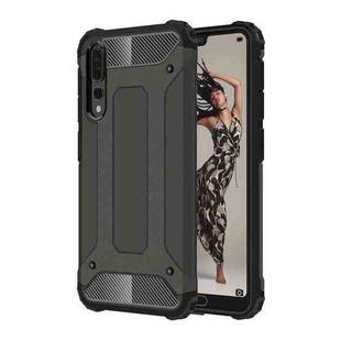 For Huawei  P20 Pro Full-body Rugged TPU + PC Combination Back Cover Case (Bronze)