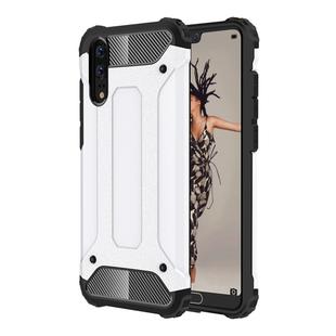 For Huawei  P20 Full-body Rugged TPU + PC Combination Back Cover Case (White)
