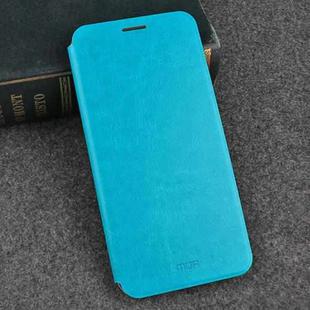 MOFI for  Huawei Honor 9 Lite Crazy Horse Texture Horizontal Flip Shockproof Protective Leather Case with Holder (Blue)
