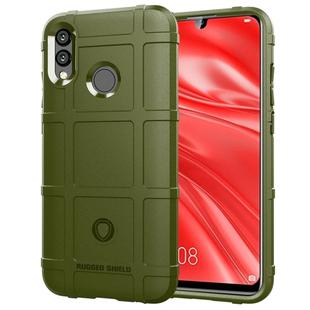 Full Coverage Shockproof TPU Case for Huawei Nova 3 Lite / P Smart (2019) / Honor 10 Lite(Army Green)