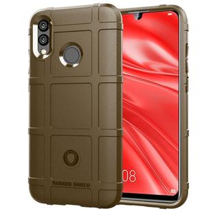 Full Coverage Shockproof TPU Case for Huawei Nova 3 Lite / P Smart (2019) / Honor 10 Lite(Brown)