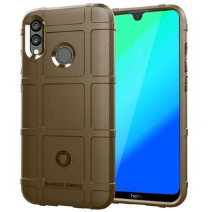 Full Coverage Shockproof TPU Case for Huawei Honor 10 Lite (Brown)