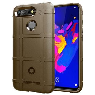 Full Coverage Shockproof TPU Case for Huawei Honor View 20 (Brown)