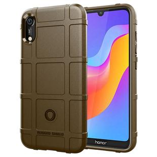 Full Coverage Shockproof TPU Case for Huawei Honor Play 8A (Brown)