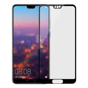 MOFI for Huawei P20 Pro 9H Surface Hardness 2.5D Edge Full Screen Tempered Glass Film Screen Protector(Black)