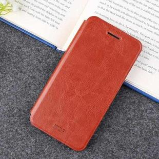 MOFI Crazy Horse Texture Horizontal Flip Leather Case for Huawei Honor 8C, with Holder(Brown)