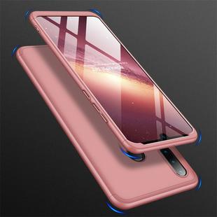 GKK Three Stage Splicing Full Coverage PC Case for Huawei Nova 4e / P30 Lite (Rose Gold)