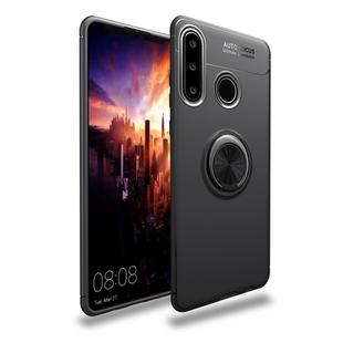 lenuo Shockproof TPU Case for Huawei P30 Lite, with Invisible Holder (Black)