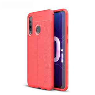 Litchi Texture TPU Shockproof Case for Huawei Honor 10i (Red)