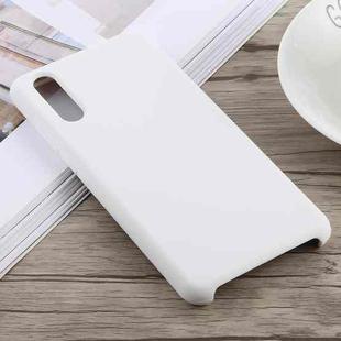 Dropproof Silica Gel + PC Protective Case for Huawei P20 (White)