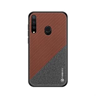 PINWUYO Honors Series Shockproof PC + TPU Protective Case for Huawei Enjoy 9s / Honor 10i / Honor 20i / P Smart+ 2019 (Brown)