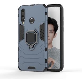 PC + TPU Shockproof Protective Case with Magnetic Ring Holder for Huawei Nova 4 (Grey)