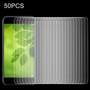 50 PCS for Huawei nova 2 Lite 0.26mm 9H Surface Hardness 2.5D Explosion-proof Tempered Glass Screen Film, No Retail Package