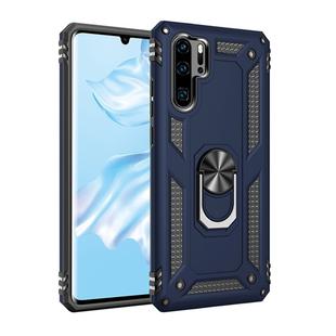 Armor Shockproof TPU + PC Protective Case for Huawei P30 Pro, with 360 Degree Rotation Holder (Blue)
