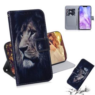 Lion Pattern Coloured Drawing Horizontal Flip Leather Case for Huawei Nova 3, with Holder & Card Slots & Wallet