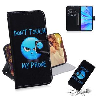 Anger Pattern Coloured Drawing Horizontal Flip Leather Case for Huawei P30 Lite / Nova 4e, with Holder & Card Slots & Wallet