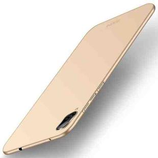 MOFI Frosted PC Ultra-thin Full Coverage Case for Huawei Enjoy 9(Gold)