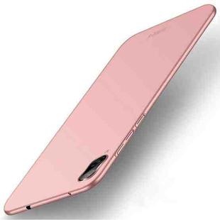 MOFI Frosted PC Ultra-thin Full Coverage Case for Huawei Enjoy 9(Rose Gold)