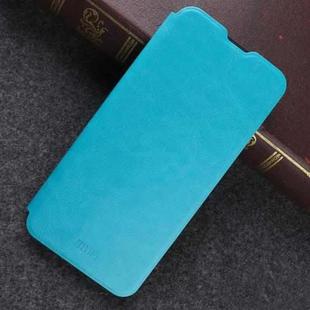 MOFI Crazy Horse Texture Horizontal Flip Shockproof Leather Case for Huawei Enjoy 9, with Holder(Blue)