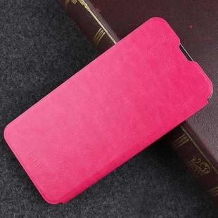 MOFI Crazy Horse Texture Horizontal Flip Shockproof Leather Case for Huawei Enjoy 9, with Holder(Rose Red)