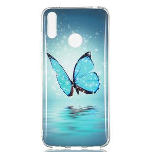 Butterfly Pattern Noctilucent TPU Soft Case for Huawei Y7 Pro(2019)