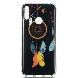 Feather Wind Chime Pattern Noctilucent TPU Soft Case for Huawei Y7 Pro(2019)