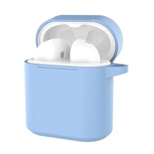 Silicone Charging Box Silicone Protective Case for Huawei Honor FlyPods / FlyPods Pro / FreeBuds2 / FreeBuds2 Pro(Sky Blue)