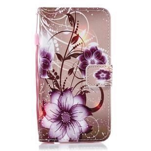 Lotus Pattern Horizontal Flip Leather Case for Huawei Enjoy 9s, with Holder & Card Slots & Wallet