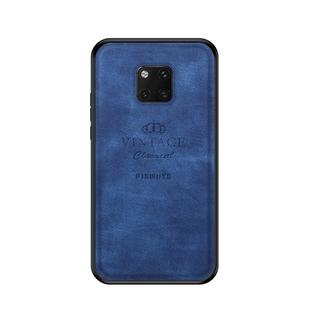 PINWUYO Anti-wrestling Waterproof Full Coverage PC Case for Huawei Mate 20 Pro(Blue)