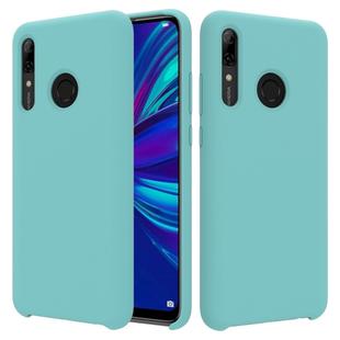Solid Color Liquid Silicone Dropproof Protective Case for Huawei Enjoy 9s (Blue)