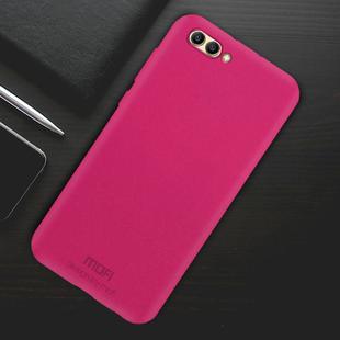 MOFI for  Huawei Honor View 10 Ultra-thin TPU Soft Frosted Protective Back Cover Case (Pink)