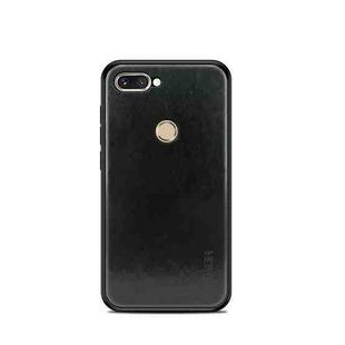 MOFI Shockproof PU Paste PC Case for Huawei Honor 9i(Black)