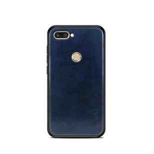 MOFI Shockproof PU Paste PC Case for Huawei Honor 9i(Blue)