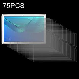 75 PCS for Huawei MediaPad M5 10.8 0.3mm 9H Hardness Tempered Glass Screen Film