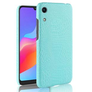 Shockproof Crocodile Texture PC + PU Case for Huawei Honor Play 8A (Green)