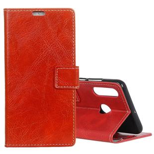 Retro Crazy Horse Texture Horizontal Flip Leather Case for Huawei P30 Lite, with Wallet & Holder & Card Slots & Photo Frame (Red)