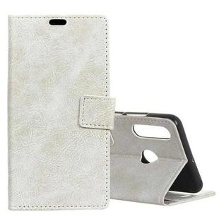 Retro Crazy Horse Texture Horizontal Flip Leather Case for Huawei P30 Lite, with Wallet & Holder & Card Slots & Photo Frame (White)