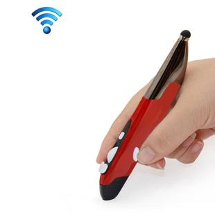 2.4GHz Innovative Pen-style Handheld Wireless Smart Mouse for PC Laptop(Red)
