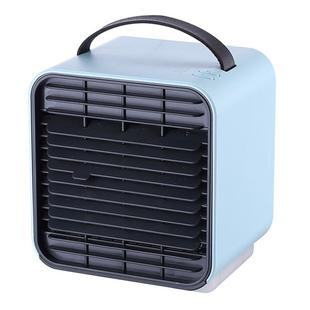 Mini Portable Household USB Anion Refrigeration Air Conditioning Fan Air Cooler (Blue)