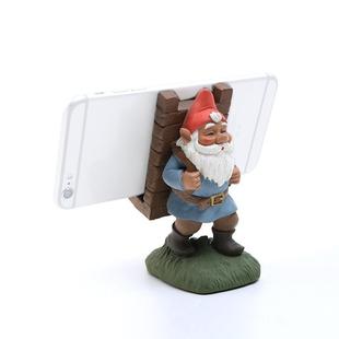 Keepwood KW-0111B Santa Claus Dwarf Shape Creative Desktop Mobile Phone Holder Bracket