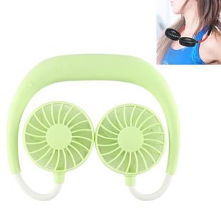 Multi-function Portable Adjustable Wearable Sport Fan(Grass Green)
