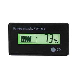 H6133 12V-84V Lead-acid Battery Voltage Tester Percentage Voltmeter Gauge Lithium Battery Status Monitor(Green Light)