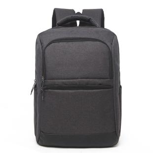 Universal Multi-Function Oxford Cloth Laptop Computer Shoulders Bag Business Backpack Students Bag, Size: 42x30x11cm, For 15.6 inch and Below Macbook, Samsung, Lenovo, Sony, DELL Alienware, CHUWI, ASUS, HP(Black)