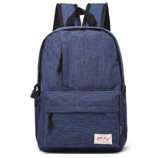 Universal Multi-Function Canvas Laptop Computer Shoulders Bag Leisurely Backpack Students Bag, Big Size: 42x29x13cm, For 15.6 inch and Below Macbook, Samsung, Lenovo, Sony, DELL Alienware, CHUWI, ASUS, HP(Blue)