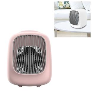 Mini Desktop USB Household Humidifying Electric Cooling Fan Self-contained Filter Element Air Conditioner Moisturizing Fan (Pink)