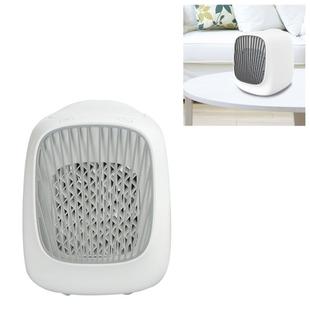 Mini Desktop USB Household Humidifying Electric Cooling Fan Self-contained Filter Element Air Conditioner Moisturizing Fan (White)