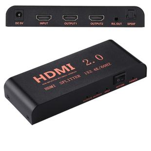 CY-041 1X2 HDMI 2.0 4K/60Hz Splitter, EU Plug