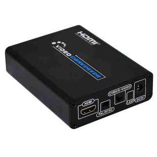 HDMI to Composite / AV S-Video Converter RCA CVBS/L/R Video Converter Adapter, US Plug